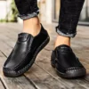 CHAUSSURES EN CUIR NOIR INTEMPORELLES 2024