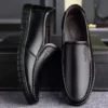 MOCASSINS EN CUIR NOIR SOUPLE 2026