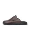 Mule en cuir noir || CI