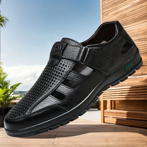 SANDALES URBAINES NOIR FLEX  2025