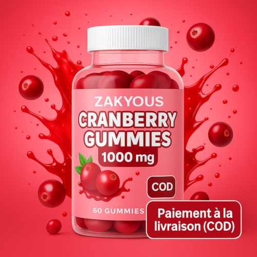 Cranberry Gummies – 1000 mg