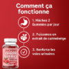 Cranberry Gummies – 1000 mg