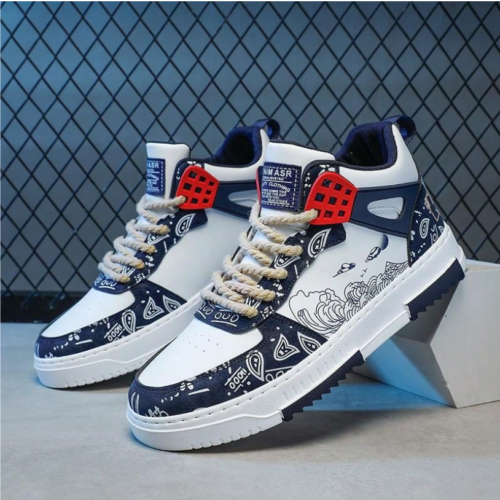 Baskets Sport pour Homme avec Imprimé Lettre – Style Patinage