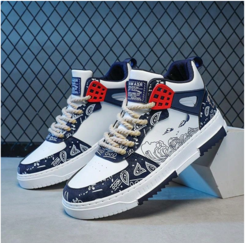 Baskets Sport pour Homme avec Imprimé Lettre – Style Patinage