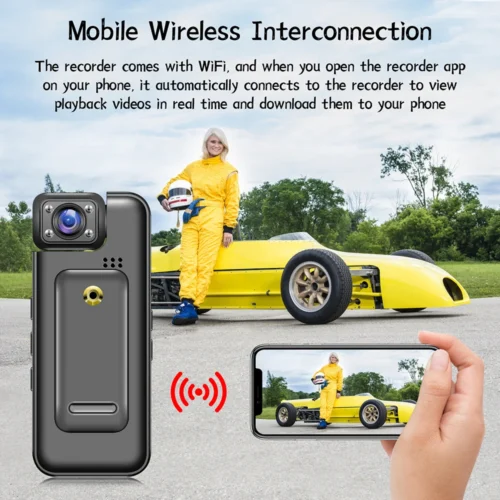 📹 Mini Caméra WiFi 1080P HD