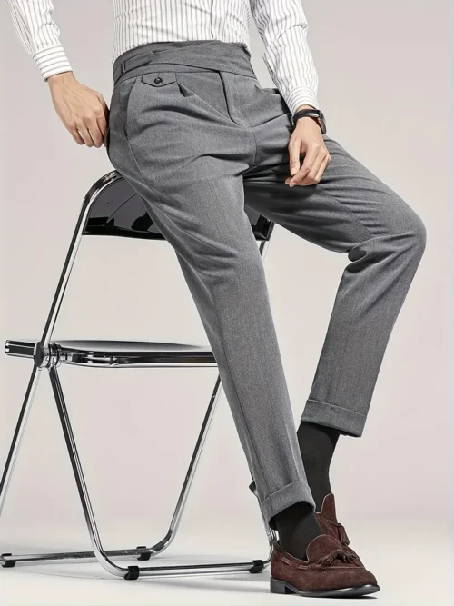 Pantalon costume homme Naples noir
