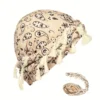 3 Chapeau turban imprimé cachemire - Couvre-chef ethnique africain unisexe