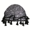 3 Chapeau turban imprimé cachemire - Couvre-chef ethnique africain unisexe