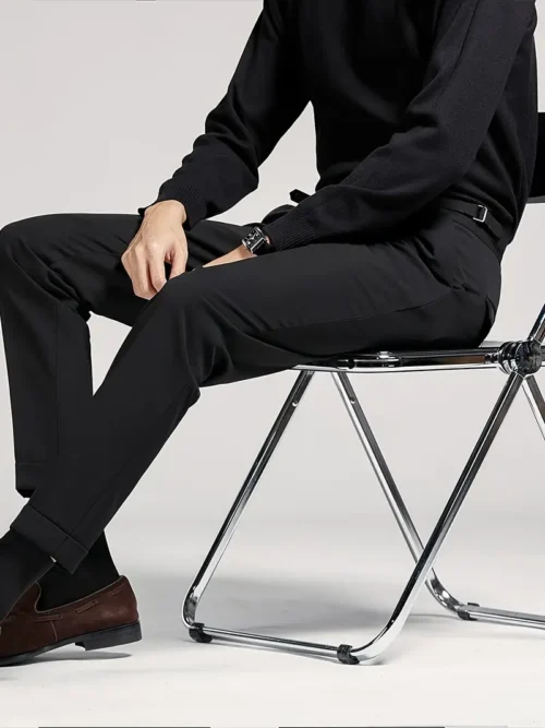 Pantalon costume homme Naples noir