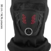 🥶 Cagoule Coupe-Vent Thermique – Protection Totale Froid & Vent